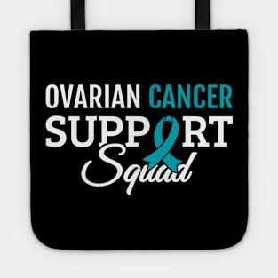 Ovarian Cancer Support Squad - Cool Typograph Tote