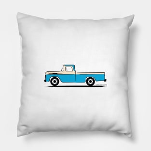 1960 Ford Pickup Truck Color Pillow