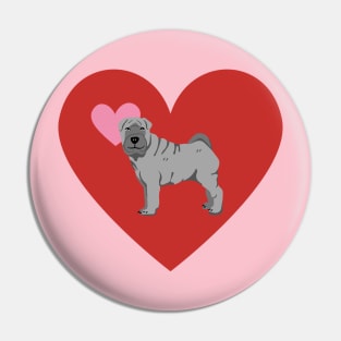 Shar Pei Love Pin