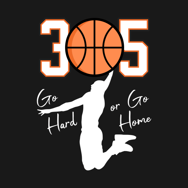 305 Miami Basketball by Spark of Geniuz