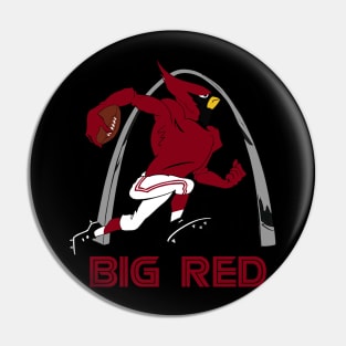 Big Red Throwback Pin