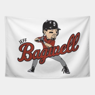 Jeff Bagwell Caricature Tapestry