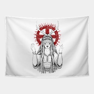 Heilung shaman runes Tapestry