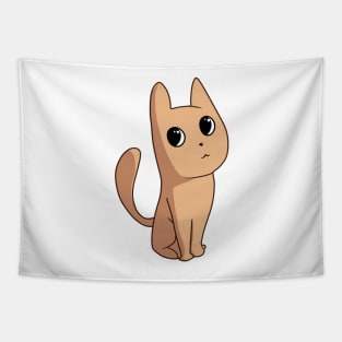 Cute Cat staring Tapestry