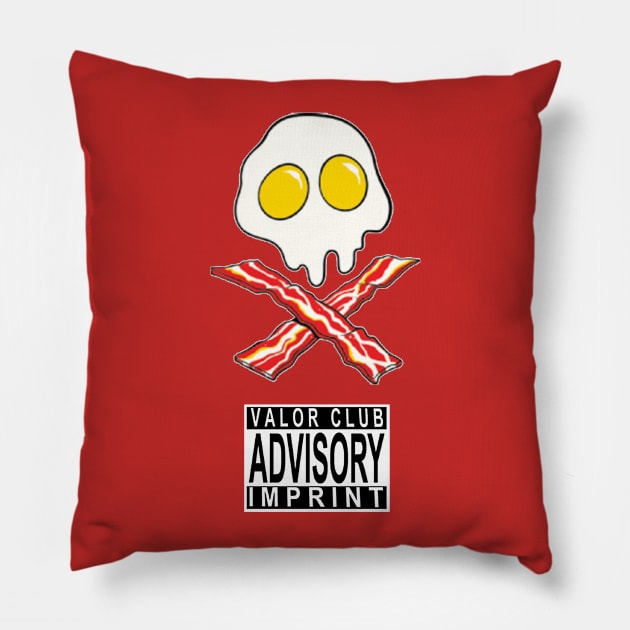 The Valor Club Breakfast Club 9-3 Pillow by valorclub