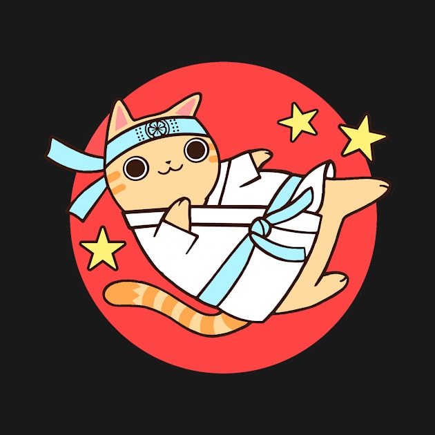 Karate Cat by SarahJoncas