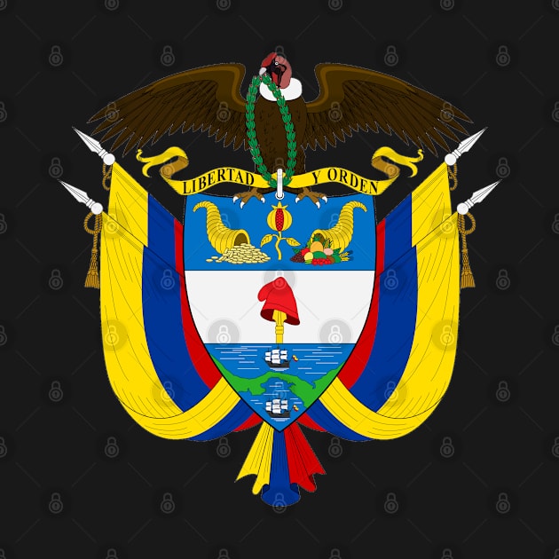 Colombia Coat of Arms by Bugsponge