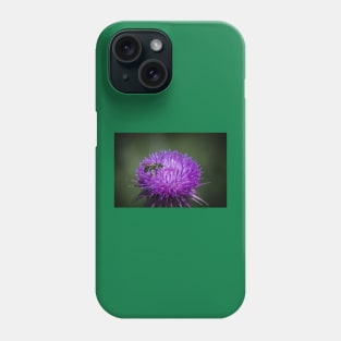 Blume mit Insekt Phone Case