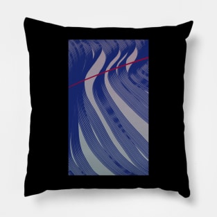 Aesthetic graphic design Pillow