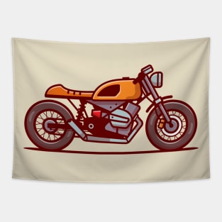 Cafe Racer Motorbike Tapestry