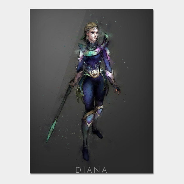 Disover Diana - League Of Legends - Posters and Art Prints