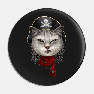 PIRATE CAT Pin