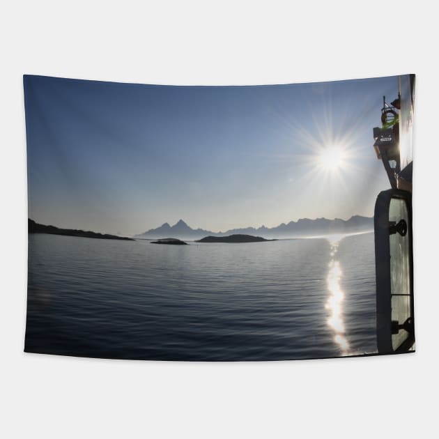 Inseln Lofoten / Swiss Artwork Photography Tapestry by RaphaelWolf