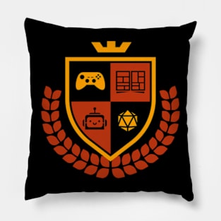 Geek University Shield Pillow