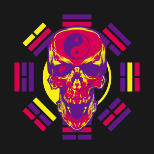 Skull of tai chi N°4 T-Shirt