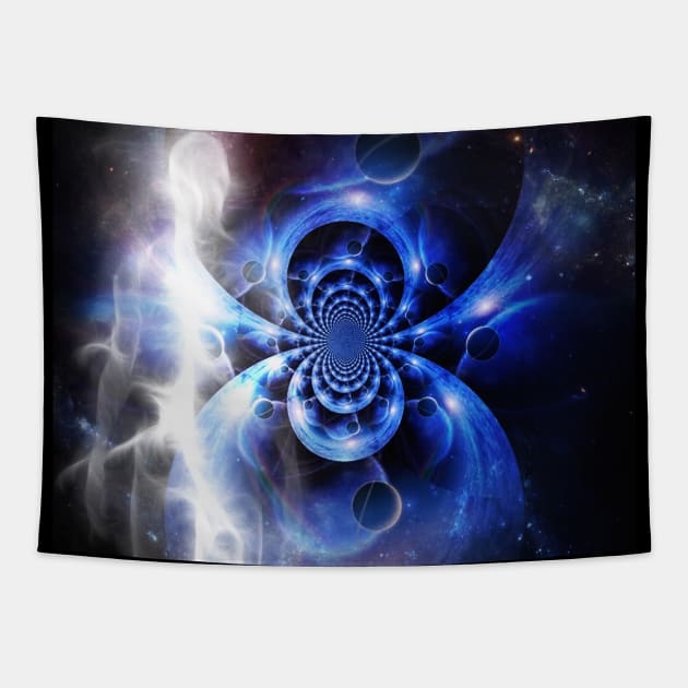 Soul in space Tapestry by rolffimages