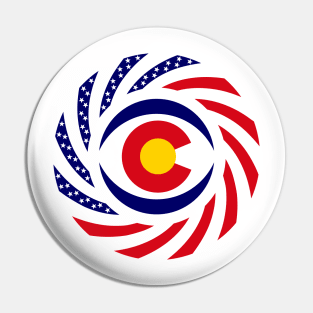 Coloradan Murican Patriot Flag Series Pin