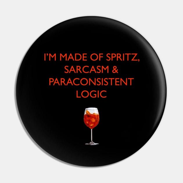 Spritz, sarcasm and Paraconsistent Logic Pin by Blacklinesw9