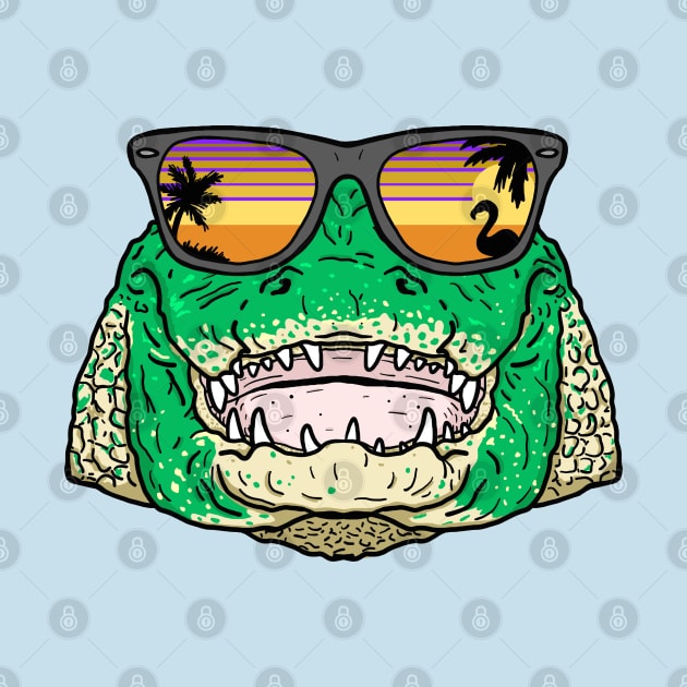 Sunglasses Alligator by SNK Kreatures