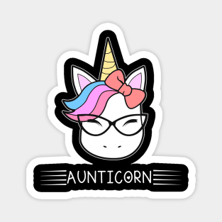 Aunticorn Aunt Unicorn Magnet