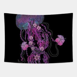 Jellyfish Glow Tapestry