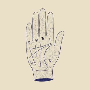 Astrology hand T-Shirt