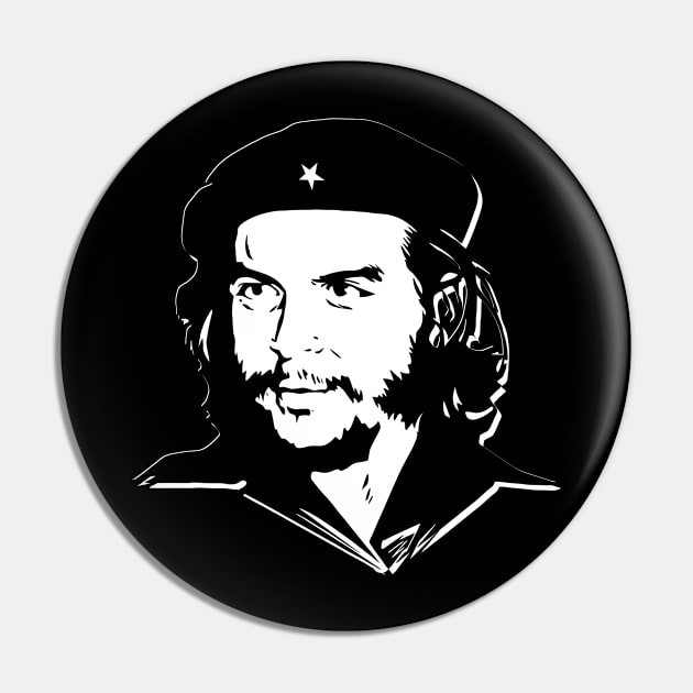 Che Guevara Rebel Cuban Guerrilla Revolution T-Shirt Pin by HiDearPrint