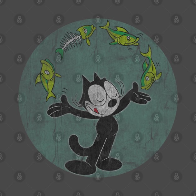 Felix The Cat Vintage by Unfluid