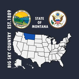 State of Montana T-Shirt