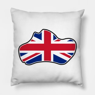 Thruxton Circuit [flag] Pillow