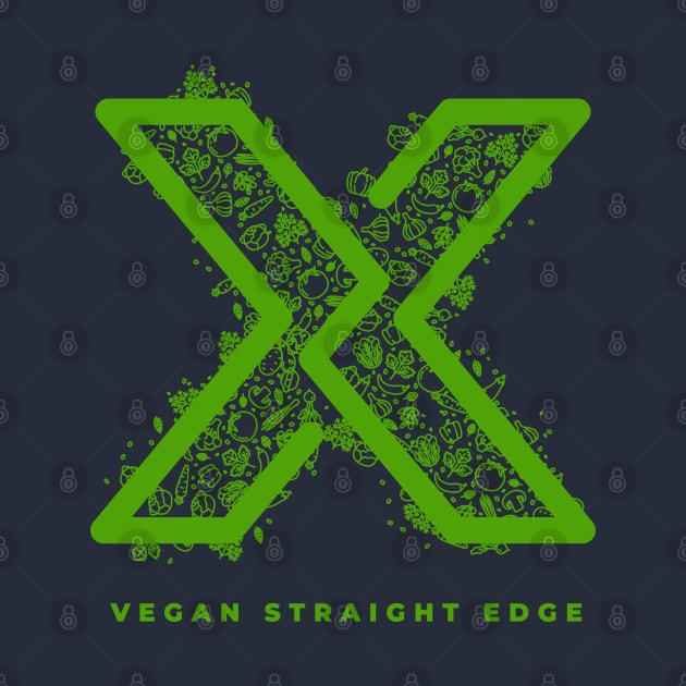 Vegan Straight Edge by sparrowski