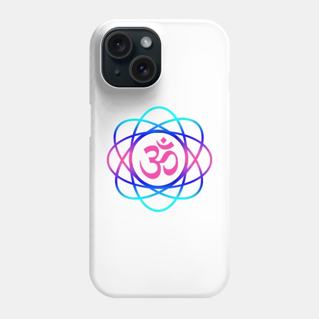 Om Symbol Aum spiritual Yoga Meditation Mantra Phone Case by PlanetMonkey