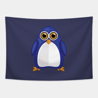 Blue Penguin Tapestry