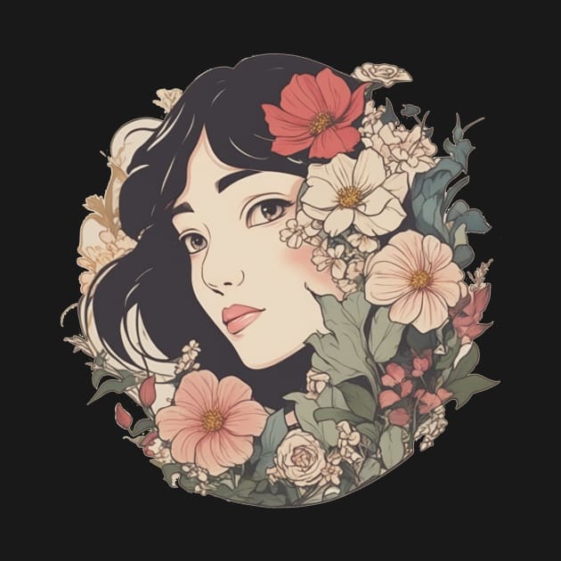Flower Lady by PlushFutura