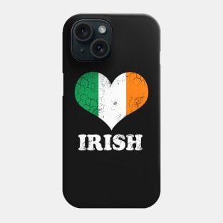 Irish Flag Heart Love Ireland St Patrick's Day Phone Case