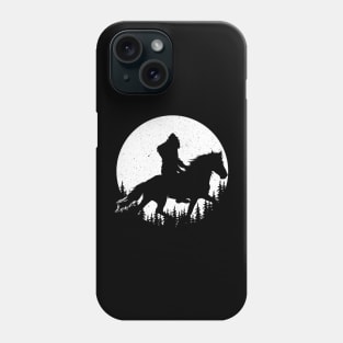 Bigfoot Riding Horse Phone Case