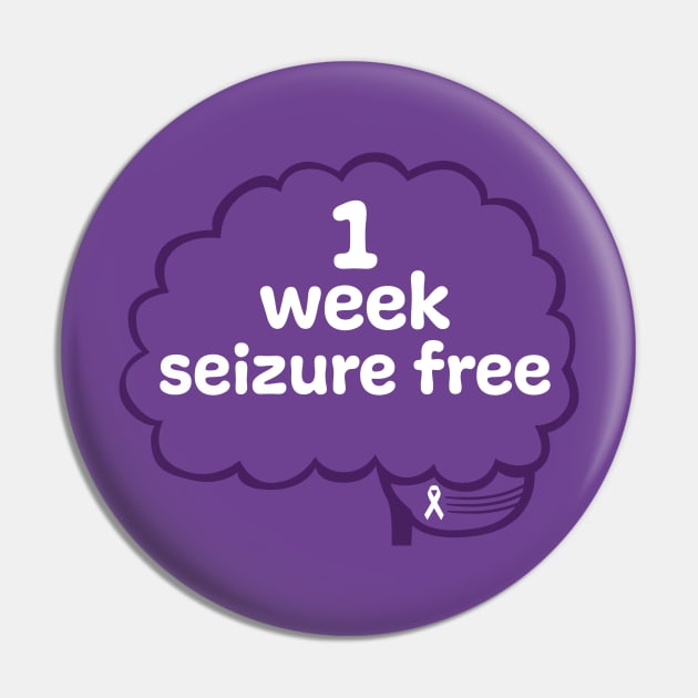 1 Week Seizure Free Pin by MickeyEdwards