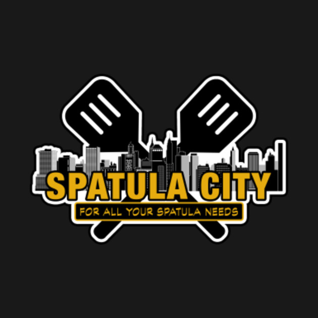 Spatula City UHF Weird Al Yankovic movie logo Weird Al TShirt
