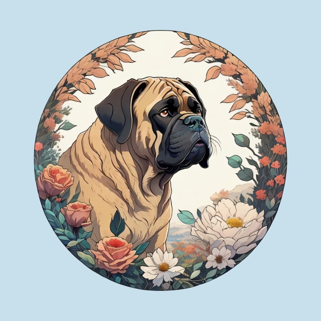 Mastiff Garden by Pet And Petal