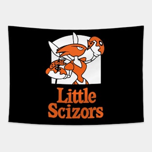 Little Scizors Pizza Tapestry