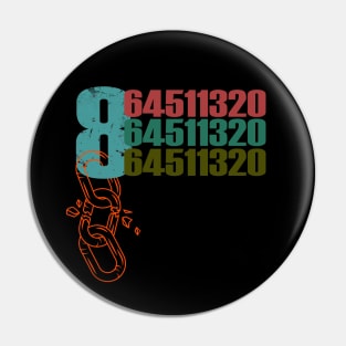 8645 Anti Trump Pin