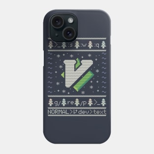 Christmas Vim Sweater Phone Case