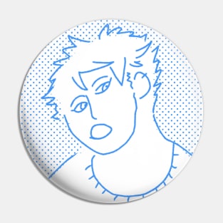 Yatora sketch Pin