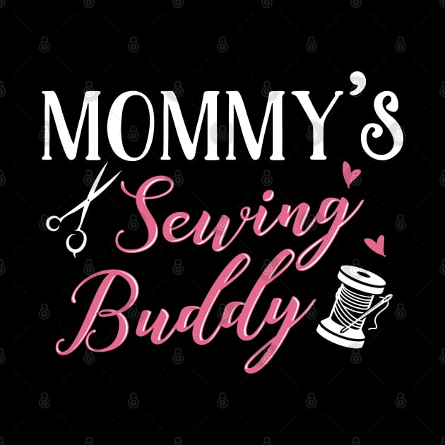 Sewing Mom and Baby Matching T-shirts Gift by KsuAnn