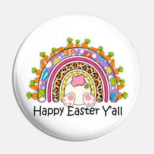 Happy Easter Y'all design Pin
