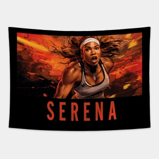 Serena - The GOAT Superhero Tapestry