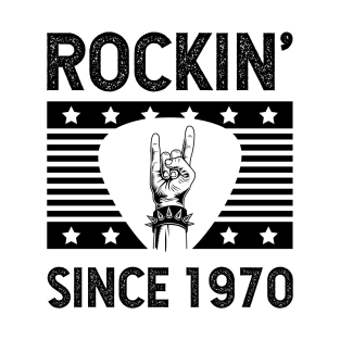 Gift for 50 Year Old: Classic Rock 1970 50th Birthday T-Shirt