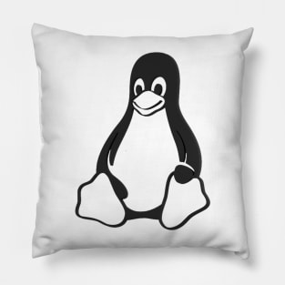 Tux 3D - Black Pillow