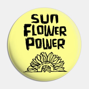 sunflower sun flower power Pin