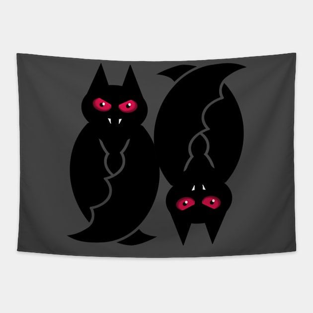 Cute Vampires Tapestry by Brash Ideas